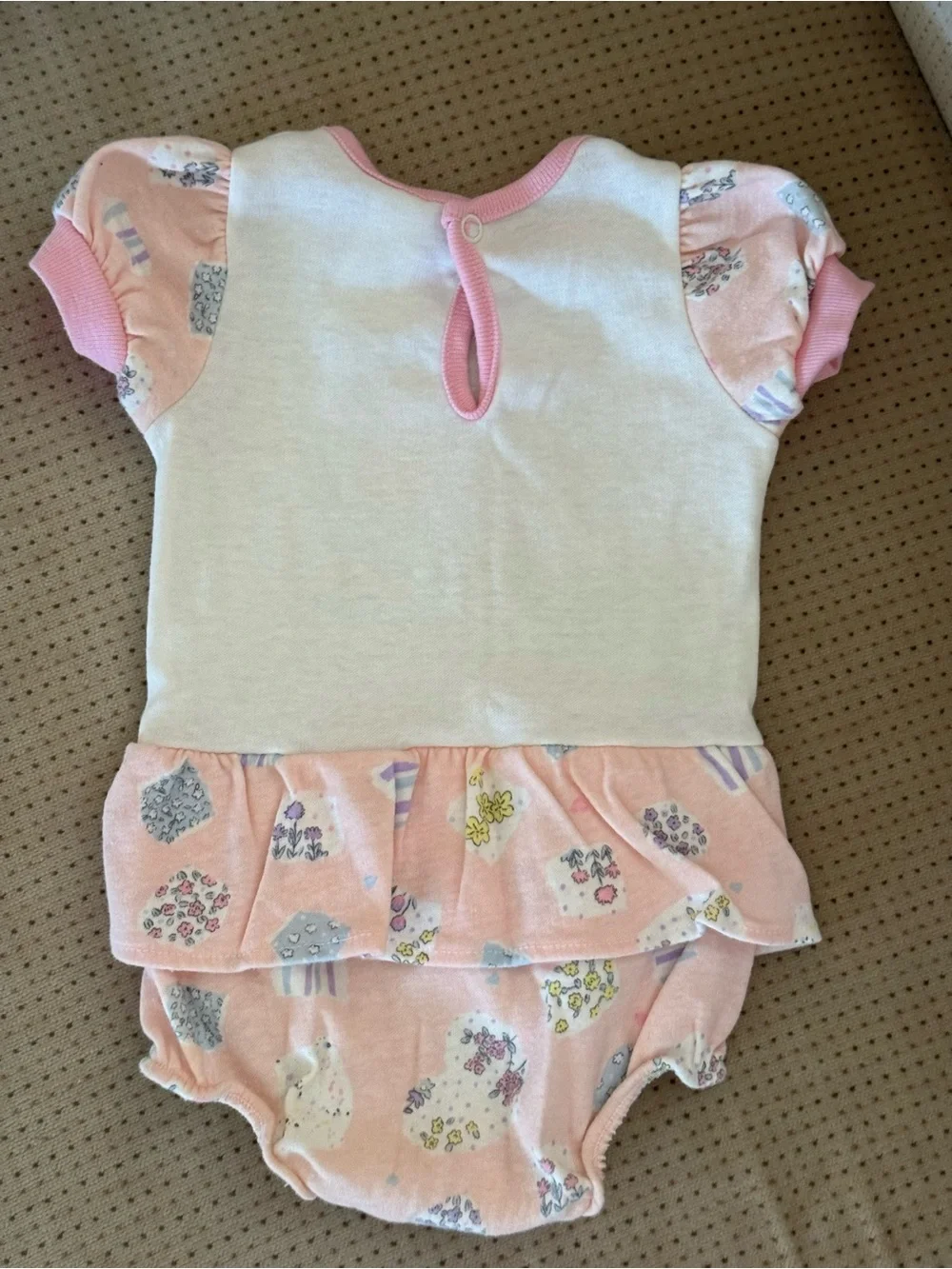 Vintage Gerber Baby Picnic Romper